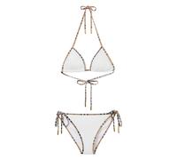 Burberry - Vintage Check Bikini - - Swimwear - Donna - Bianco - L