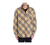 Burberry - Vintage Check Wool Shirt - - Jackets - Uomo - Beige - L