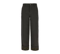 Burberry - Wide Pantaloni - - Trousers - Uomo - Nero - M