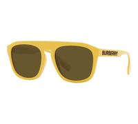 Burberry Wren BE4396U 4070/73 Unisex Sunglasses - Yellow Frame, Brown Lenses
