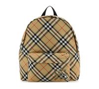 Burberry, ,Bags ,Uomo ,Beige ,ONE SIZE Check Backpack
