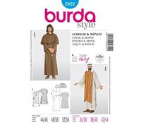Burda 2822 modello abito costume carnevale Kaftan (da donna, taglia 44 - 54) Level 1 Super Easy