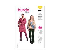 BURDA 5783 Abito Camicetta Modello Cucito Misure 10 - 22 Abilità: MEDIA
