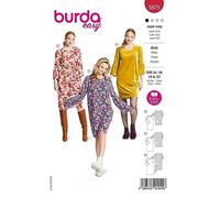 Burda 5875 - Cartamodello per principianti, da donna, taglia 34-48