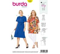 Burda 6305 Abiti Modello Cucito Donna Taglia 20 - 34 Abilità: SUPER FACILE