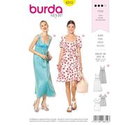 Burda 6312 - Cartamodello da donna, taglia 32-44