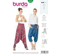 Burda 6316 - Cartamodello da donna, taglia 32-46