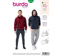Burda 6718 Sudore White Pattern