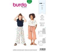 Burda 9302 - Cartamodello da cucire fai da te, per bambine e ragazze, livello 2