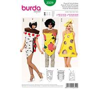 Burda B2359 - Cartamodello per Pizza + Torta e Formaggio Carta Bianco 19 x 13 x 1 cm