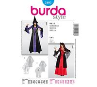 Burda B2405 - Cartamodello per Realizzare Vestito da Strega, Taglie Varie, 19 x 13 cm