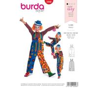 Burda B2448 - Cartamodello per Costume da Clown, 19x13 cm