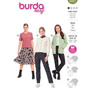 Burda B6053 - Cartamodello per cucito, carta, bianco, 34-48