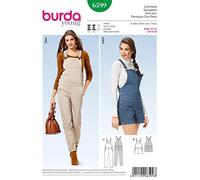 Burda Young 6599 Tuta Per Donne Modello Cucito Taglie 6-18 Abilità: Media