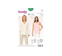Burda b6632 - Cartamodello per Tunica Carta Bianco 19 x 13 x 1 cm