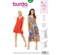Burda b6663 - Cartamodello per Abiti, 19 x 13 x 1 cm, Colore: Bianco