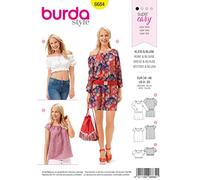 Burda B6684 - Cartamodello per Abito e Camicia Carta Bianco 19 x 13 x 1 cm