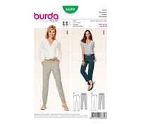 Burda b6689 - Cartamodello di Pantaloni Carta Bianco 19 x 13 x 1 cm