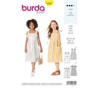 Burda B9304 - Cartamodello per cucito, carta, bianco, 116-146