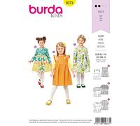 Burda b9373 - Cartamodello di Vestito Carta Bianco 19 x 13 x 1 cm
