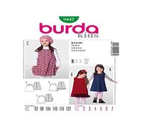 Burda B9447 - Cartamodello per Abito, 19 x 13 cm (Lingua Inglese)