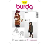 Burda B9472 - Cartamodello per costume da Robin Hood, 19 x 13 cm, 122-170 EU