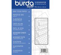 Burda Burdastyle-Carta velina con griglia centimetrale, Blu, Taglia unica
