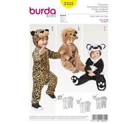 Burda Carnevale Tuta Animali, Carta, Bianco, 19 x 14 x 0,5 cm