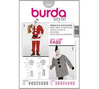 Burda Cartamodello 2466 Carnevale Uomo, Taglia 46/48 - 58/60