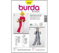 Burda Cartamodello 2524, Taglia 104 - 170