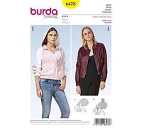 Burda cartamodello 6478 Giacca, Carta, Bianco, 19 x 14 x 0,5 cm