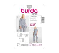 Burda Cartamodello 8108 Combinazione, Taglia 44-60