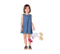 Burda Cartamodello Abito 9420 - Abito - Multicolore - Super Facile - Stampa Mix - Orlo Glamour - Con Tasche - Con Frangia A Fondo D'oro