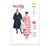 Burda Cartamodello X05683BURDA Burda Style 5683 - Cartamodello per cappotti da donna, taglie 36-48