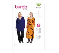 Burda Cartamodello X05704BURDA Burda Style 5704 per vestito e tunica da donna 20-34 (46-60)