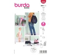 Burda Kids 9256 - Cartamodello per scuola, astuccio e sacca da ginnastica