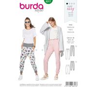 Burda Sewing Pattern 6317 - Misses Jogging Pull On Pant 8-20