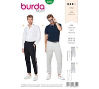 Burda Sewing Pattern 6350 - Men's Pants 36-46