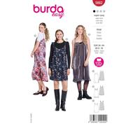 burda style #5662 - Cartamodello per abito da donna con bretelle