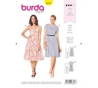 Burda Style B6343 - Cartamodello per abito da donna