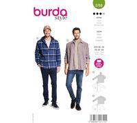 Burda – Cartamodello da uomo – Foderato – Taglia 48-58