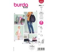 burda style Kids 9256 - Cartamodello per la scuola, astuccio e sacca da ginnastica