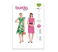 Burda Style Sewing Pattern B5719 - Cartamodello per abito da donna
