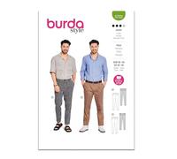 Burda Style Sewing Pattern B5722 - Cartamodello per pantaloni da uomo
