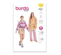 Burda Style Sewing Pattern B5723 - Cartamodello per camicetta da donna