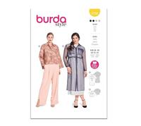 Burda Style Sewing Pattern B5750 - Cartamodello per giacca da donna