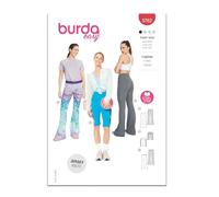 Burda Style Sewing Pattern B5762 - Cartamodello per leggings da donna