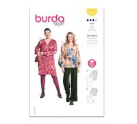 Burda Style Sewing Pattern B5783 - Cartamodello per vestito e camicetta da donna
