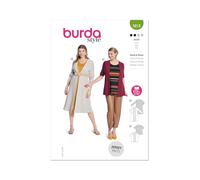 Burda Style Sewing Pattern B5818 - Cartamodello per vestito e camicetta da donna