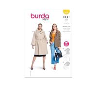 Burda Style Sewing Pattern B5824 - Cartamodello per giacca e cappotto da donna